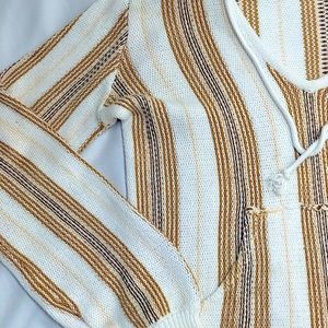 O’Neil Campfire Women’s Cream Combo Hoodie Sweater